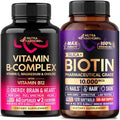 Nutraharmony Vitamin B Complex Capsules & Biotin Softgels