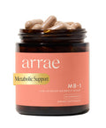 Arrae MB-1 Natural Dietary Supplement Control Appetite Increase Energy Support Healthy Metabolism 60 Capsules