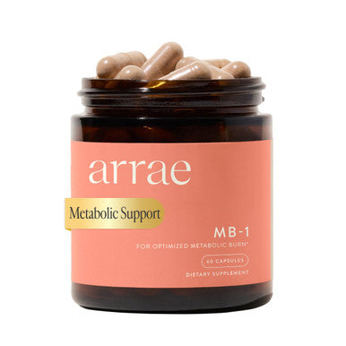 Arrae MB-1 Natural Dietary Supplement Control Appetite Increase Energy Support Healthy Metabolism 60 Capsules