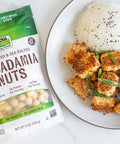 NOW Foods Macadamia Nuts Dry Roasted with Sea Salt Source of Fiber GlutenFree and NonGMO 9Ounce (Packaging May Vary)