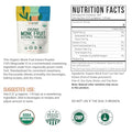 Pure Organic Monk Fruit Extract Powder, No Erythritol 4oz, 100% Monk Fruit Sweetener Powder for Keto and Paleo Diet, No Aftertaste, Zero Calories, Zero Carbs, Pure Monk Fruit Extract, 364 Servings