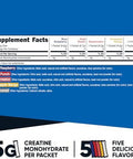 Nutricost Micronized Creatine Monohydrate 500 Grams And 20 Stickpacks (Variety) Bundle