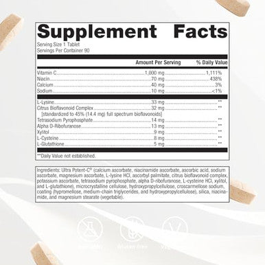 Metagenics Ultra Potent C 1000 90 Tablets