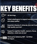 BARE PERFORMANCE NUTRITION BPN Strong MultiVitamin Foundational Health Improved Mood and Sleep Adaptogens Improved Cognitive Health