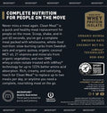 Kaged Muscle Clean Meal; Meal Replacement Shake with Whey Protein Isolate, Clean Carbs, MCT Oil Fats, Organic Vitamins and Minerals, Vanilla Cake, 20 servings