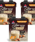 AtkinscafÃƒÂ© Caramel Iced Coffee Protein Shake 15G Protein Low Glycemic 3G Net Carb 1G Sugar & Creamy Vanilla Protein Shake 15G Protein Low Glycemic 2G Net Carb 1G Sugar Keto Friendly