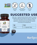 Maryruth'S Organics Activated Charcoal Capsules Substance Adsorption Derived From Coconut Shells Vegan Capsules From Pine Trees Non-Gmo Gluten Free 40 Count