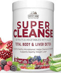 Country Farms Super Cleanse Super Juice Cleanse Supports Healthy Digestive System 34 Fruits And Vegetables With Aloe Promotes Natural Detoxification Drink Powder 14 Servings 9.88 Ounce