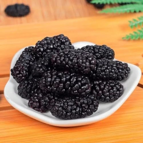 Dried Black Mulberries 8.81oz Natural Wild Black Mulberry Tea Sweet Delicious Dried Fruit Snacks, Vegan Ã©â€¡Å½Ã§â€Å¸Ã©Â»â€˜Ã¦Â¡â€˜Ã¨â€˜Å¡ Ã¦Â¡â€˜Ã¨â€˜Å¡Ã¥Â¹Â² Ã¦â€” Ã¦Â·Â»Ã¥Å