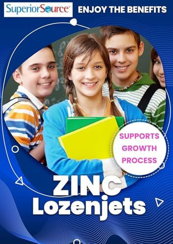Superior Source Zinc Lozenjets, Zinc (5 Mg), Vitamin C (15 Mg), Quick Dissolve Microlingual Tablets, 60 Ct, Supports Immune, Skin And Antioxidant Health. Non-Gmo
