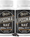 1800 Mg Liposomal Nad Supplement, Nad+ Supplement Similar To Nicotinamide Riboside, 98% Pure Nad Plus Supplement For Energy Booster & Cellular Repair For Men & Women, Non-Gmo, 60 Softgels