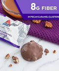 Atkins Pecan Caramel Clusters 60 Count Caramel Chocolate Nut Roll Snack Bar 16 Count