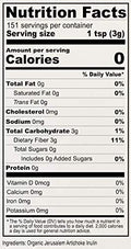 Anthonys Organic Inulin Powder 1 lb Gluten Free Non GMO Made from Jerusalem Artichokes