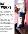 Force Factor Essential Amino Acids Full Spectrum Eaas Amino Acids Powder Amino Acids Supplement For Women And Men To Support Healthy Muscle And Workout Recovery Cherry Limeade 30 Servings