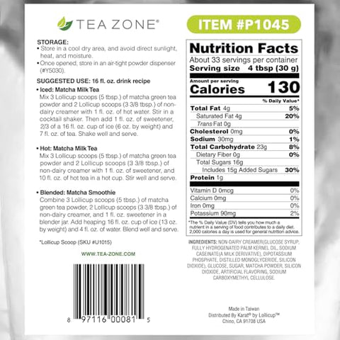 Tea Zone 2.2 lb Matcha Green Tea Powder