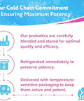 Florajen Kids Probiotic 6 Billion Cfus Refrigerated Probiotics For Kids Multi Culture Probiotic Supplement Relieves Occasional Gas Bloating & Constipation Supports Gut Health 30 Ct (3 Pack)