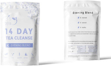 B s Tea - Detox Tea - Night time Cleansing Tea - Be Cleansed - Be Restored - Be Healthy - daily herbal tea to cleanse body from toxins, reduce bloating, aid in weight-loss & optimize health