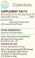 Calendula B120 Alcohol-Free Herbal Extract Tincture, Concentrated Liquid Drops Natural Calendula (Calendula Officinalis) Dried Flower (4 fl oz)