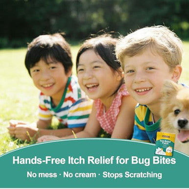 Cosyworld Bug Bite Relief Patches For Kids & Family 96Ct Mosquito Itch Relief For Summer Camp & Travel Anti-Itch Cream Alternative Prevents Scratching & Relieves Itch Soothing After-Bite Relief