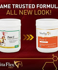 Vita Flex Pro Pure C Antioxidant Premium Quality Horse Vitamin C Supplement Collagen Support for Horses Antioxidant Supplement 2 lb 128Day Supply