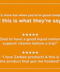 ZarBee's Naturals Baby Immune Support + Vitamins Natural Orange Flavor 2 oz
