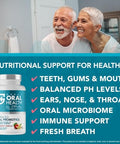 Great Oral Health Advanced Oral Probiotics For Mouth With Blis K12 M18 (Strawberry Vanilla) & Orarestore Tooth & Gum Oil Bad Breath Treatment For Adults Halitosis 2-In 1 Bundle