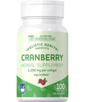 Rite Aid Cranberry 100 Softgels 1200Mg, Supports Urinary Tract And Bladder Health