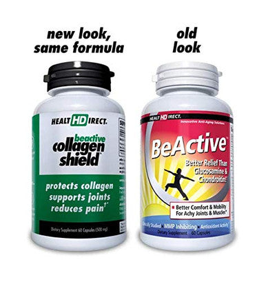 BeActive Collagen Shield, MariPlex Green-Lipped Mussel | Protect Collagen, Support Joints | 120ct by Health Direct