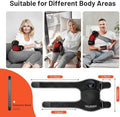 Halidodo Red Light Therapy & Vibration Massage Knee Brace - Wireless Rechargeable Controller 660Nm & 850Nm Red Light Therapy Heated Device For Knee/Joint/Elbow/Shoulder.
