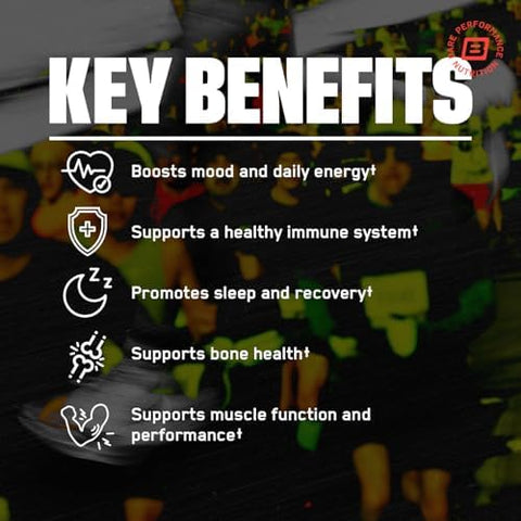 BARE PERFORMANCE NUTRITION Endurance Essentials Endurance Athlete Daily Multivitamin NSF Certified for Sport Supports Energy Muscle Function Immune and Bone Health 30 Capsules