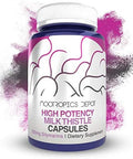 High Potency Milk Thistle Extract Capsules 200Mg Of Silymarins From Silybum Marianum 60 Count