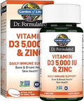 Garden Of Life Quercetin Zinc Once Daily Immune Support Supplement With Vitamin D3 For Bone Health, Breast Health & Skin Health, Dr Formulated - Gluten Free, Non Gmo, Carbon Neutral ÃƒÂ¢Ã¢â€šÂ¬Ã¢â‚¬Å“ 30 Mini Tabs