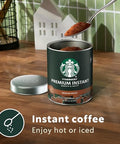 Starbucks Premium Instant Coffee Medium Roast, 3 Tins 3.17 oz | 100% Arabica premium instant and microground coffee; Medium Roast; 3 tins, 3.17 oz each