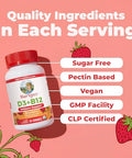 Maryruth's Organic Vitamin D3 + B For Ages 4+ 12 Gummies
