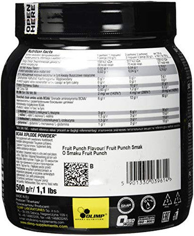 Olimp Sport Nutrition BCAA Xplode 500g Fruit Punch