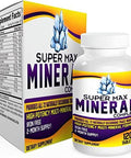 2-Month Multimineral Supplement (Iron Free) With 72 Trace Minerals - Natural Multiminerals - High Potency Multi Mineral Supplements All-In-1 Formula - 120 Tablets