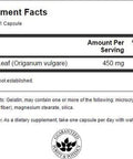 Swanson Oregano 450 Milligrams 90 Capsules