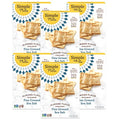 Simple Mills Almond Flour Crackers, Fine Ground Sea Salt, Gluten Free, Flax Seed, Sunflower Seeds, Corn Free, Good for Snacks, Made with whole foods, 6 Count (Packaging May Vary)