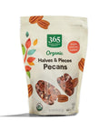 365 by Whole Foods Market, Organic Pecan Halves, 8 Ounce