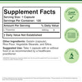 Double Wood Supplements L Theanine Double Strength 120 Capsules 200Mg