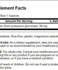 Swanson Potassium (Gluconate) 99 Milligrams 100 Capsules