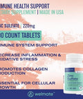 Welmate Ultimate Cold & Allergy Relief Bundle: Maximum Strength Guaifenesin 1200 Mg Mucus Relief (100 Tablets) Phenylephrine Hcl 10 Mg Nasal Decongestant (200 Tablets) & Zinc Sulfate 220Mg