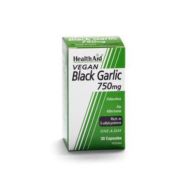Black Garlic 30 Vegicaps 750 Mg