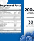 Nutricost Preworkout Complex Powder (30 Servings Blue Raspberry) Preworkout Supplement With Betaalanine Taurine & Amino Acids