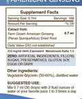 Secrets of the Tribe American Ginseng Tincture Alcohol-Free Extract, High-Potency Herbal Drops, Tincture Made from Farm Grown American Ginseng (Panax Quinquefolius) Dried Root 4 oz