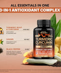 Nutraharmony Mullein Leaf Extract & Turmeric Curcumin Capsules