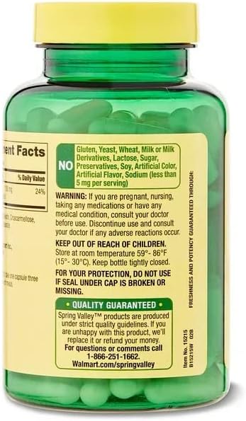 Spring Valley Magnesium Citrate 100 mg RapidRelease 100 Capsules