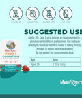 Maryruth'S Mood & Cognition Dissolving Strips By Maryruth'S Vitamin B12 Vitamin B6 Saffron Folate B Vitamins Sugar Free Strawberry Flavor Vegan Gluten Free Dairy Free 30 Count