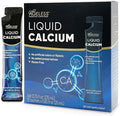 Ageless Liquid Calcium For Adults With Sea Bass Extract And Vitamin D8 - High Absorption Bone Strength Supplements, Natural Flavor, Gluten-- 25 Ml (15 Count)