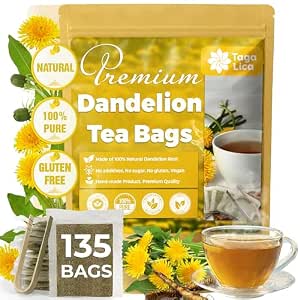 FullChea Spearmint Tea Bags, 40 Counts, Non-GMO, Caffeine-Free | Pure Dried Spearmint Leaf, Supports Digestion, Rich in Antioxidants. No Additives, Resealable Pouch